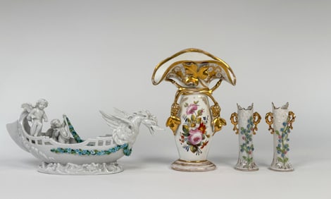 German & French Porcelain Group