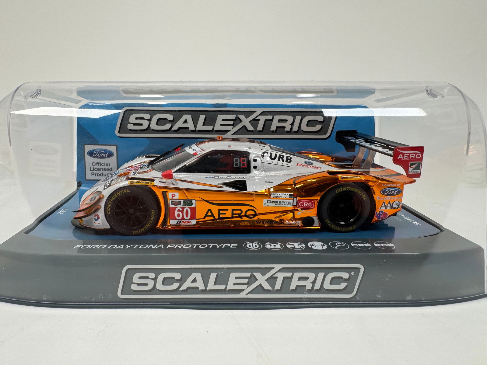 Scalextric Ford Daytona Prototype #60 1/32 Slot Car (1 of 6)