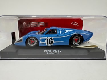 NSR Ford MK IV Revival J16 #16 1/32 Slot Car