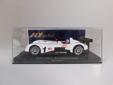 Fly Car Model Ford Panoz LMP-1 USA Special Edition Mario Andretti #1 1/32 Slot Car