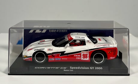 Fly Car Model Corvette C5 Speedvision GT 2000 #98 1/32 Slot Car