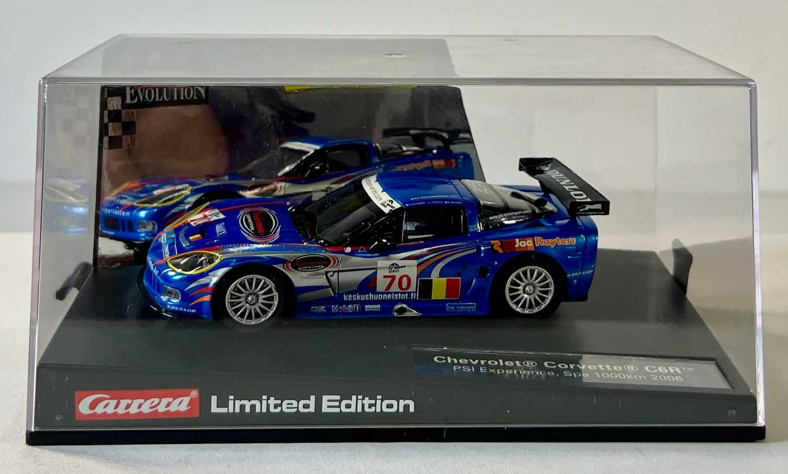 Carrera Evolution Chevrolet Corvette C6R Limited Edition #70 1/32 Slot Car (1 of 5)