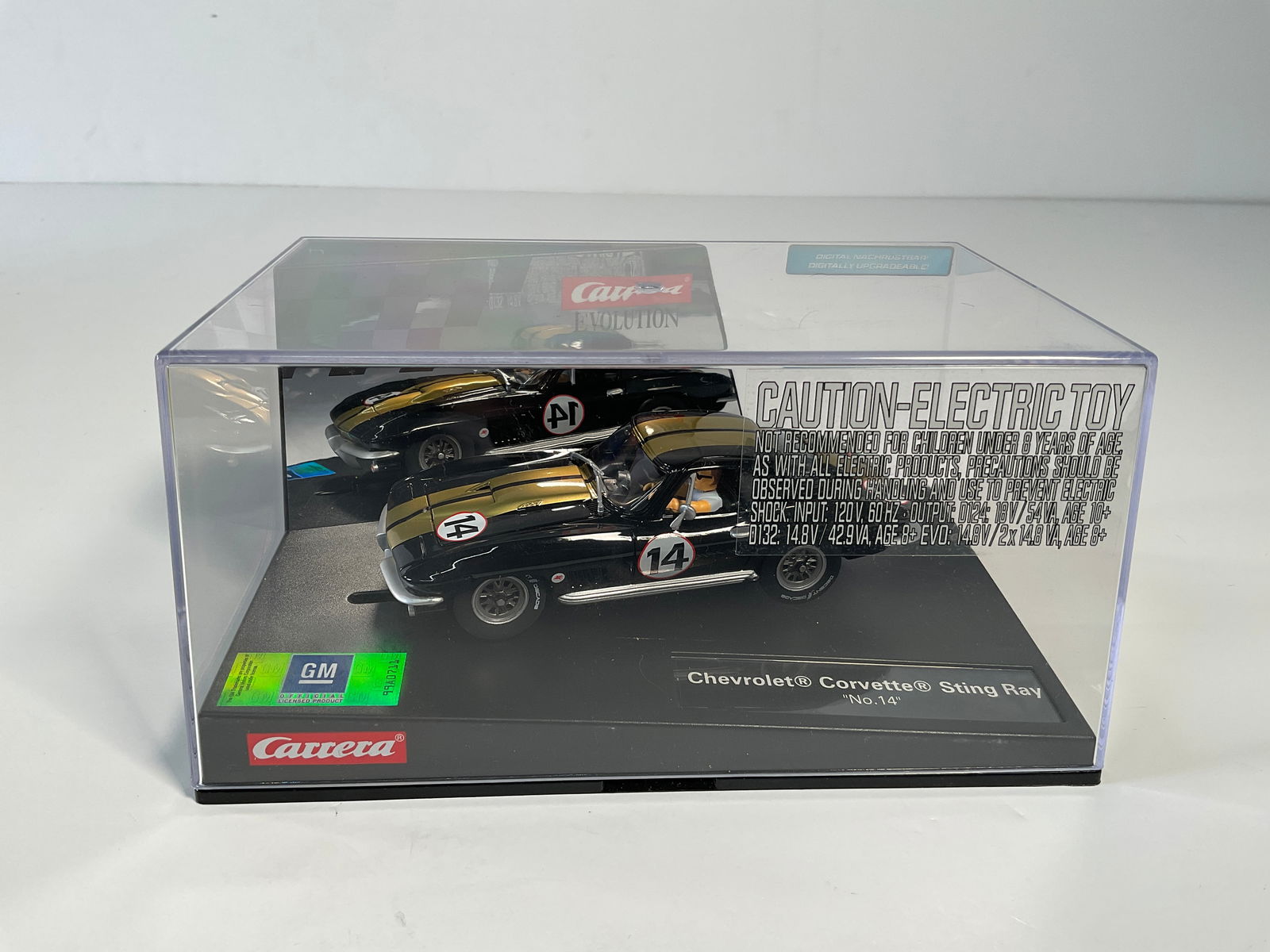 Carrera Evolution Chevrolet Corvette Sting Ray #14 1/32 Slot Car (1 of 5)