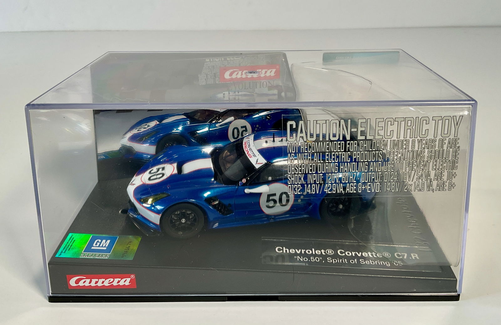 Carrera Evolution Chevrolet Corvette C7.R Spirit of Sebring '65 #50 1/32 Slot Car (1 of 5)