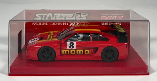 Poly Starters Venturi Momo Rojo #8 1/32 Slot Car
