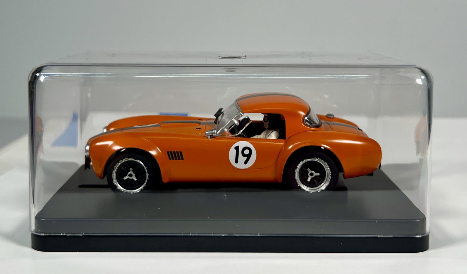 MRRC Slot Racing #19 1/32 Slot Car:  MRRC #19 1/32 Slot Car, with original case and packaging. Weight: 6 oz.
