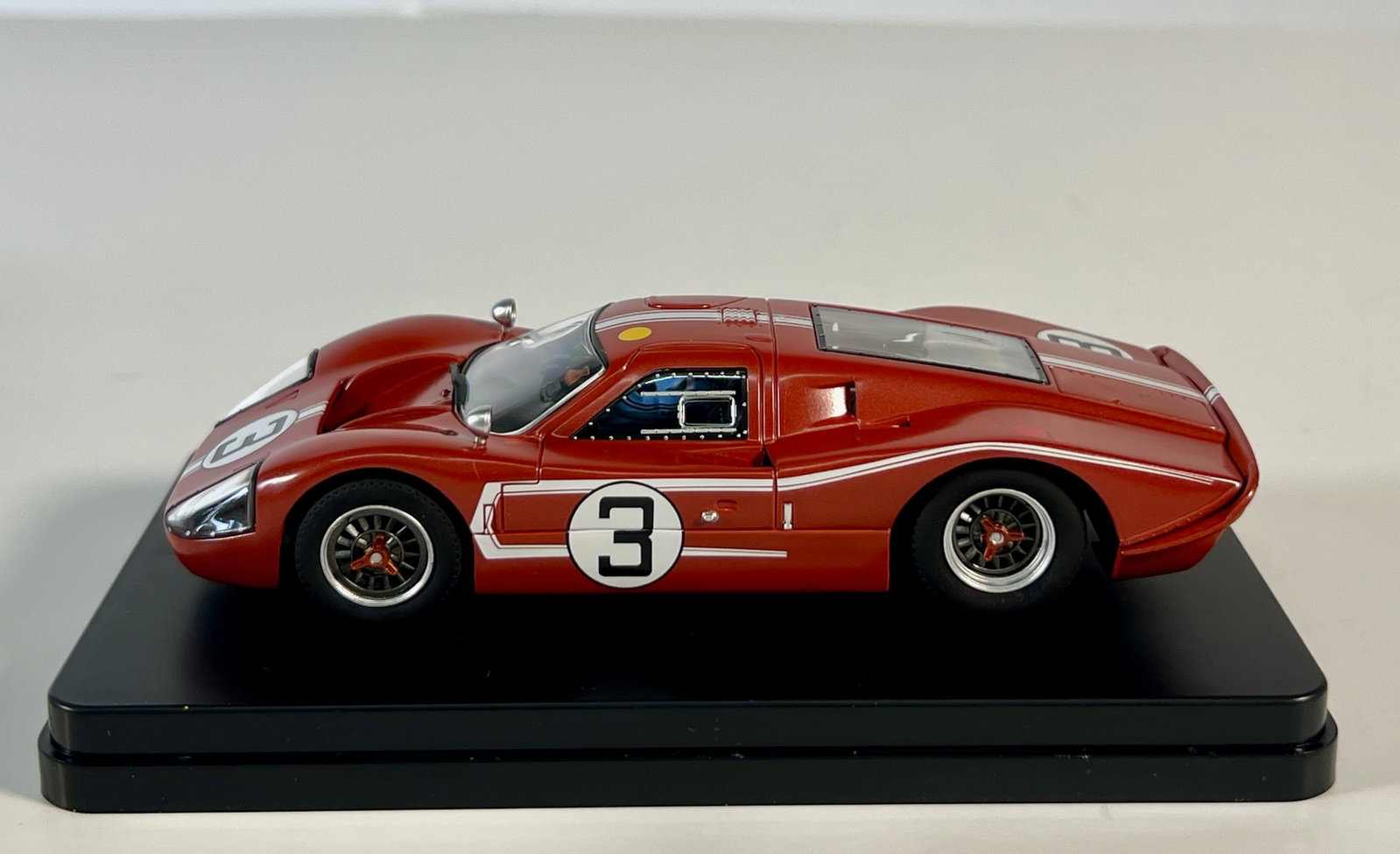MRRC Slot Racing #3 1/32 Slot Car: MRRC Slot Racing #3 1/32 Slot Car, with original case and packaging. Weight: 6 oz.