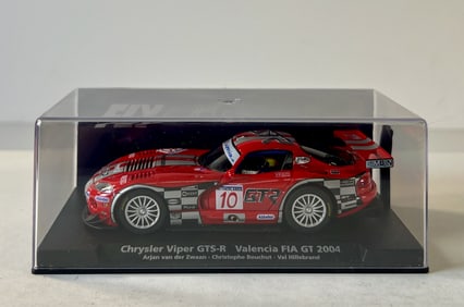 Fly Car Model Chrysler Viper GTS-R Valencia FIA GT 2004 #10 1/32 Slot Car