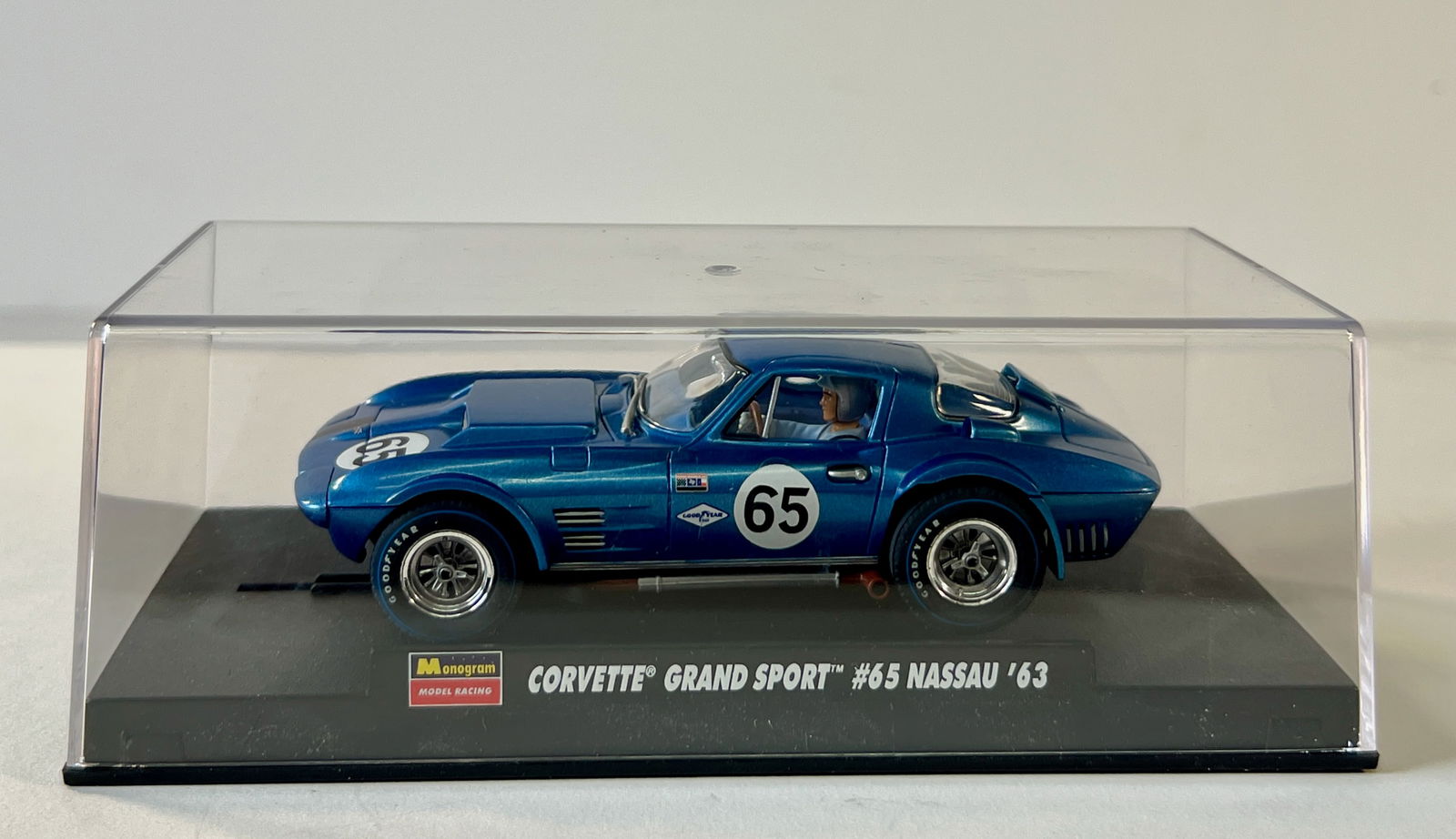 Monogram Corvette Grand Sport #65 Nassau '63 1/32 Slot Car (1 of 5)