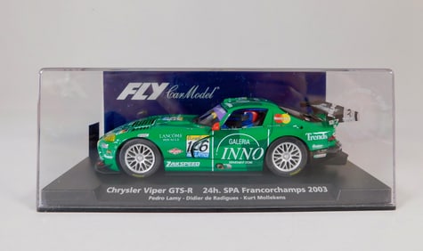 Fly Car Model Chrysler Viper GTS-R 24h SPA Francorchamps 2003 #126 1/32 Slot Car