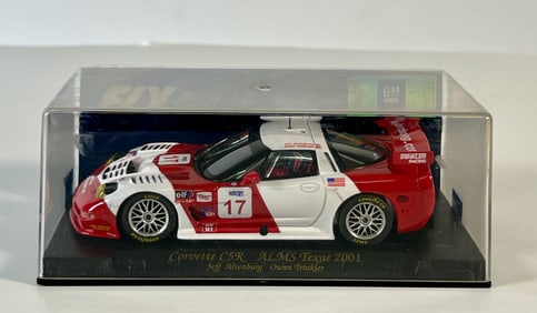 Fly Car Model Corvette C5R ALMS Texas 2001 #17 1/32 Slot Car