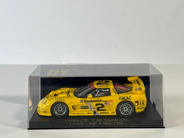 Fly Car Model Corvette C5R 1st 24h Daytona 2001 #4 1/32 Slot Car