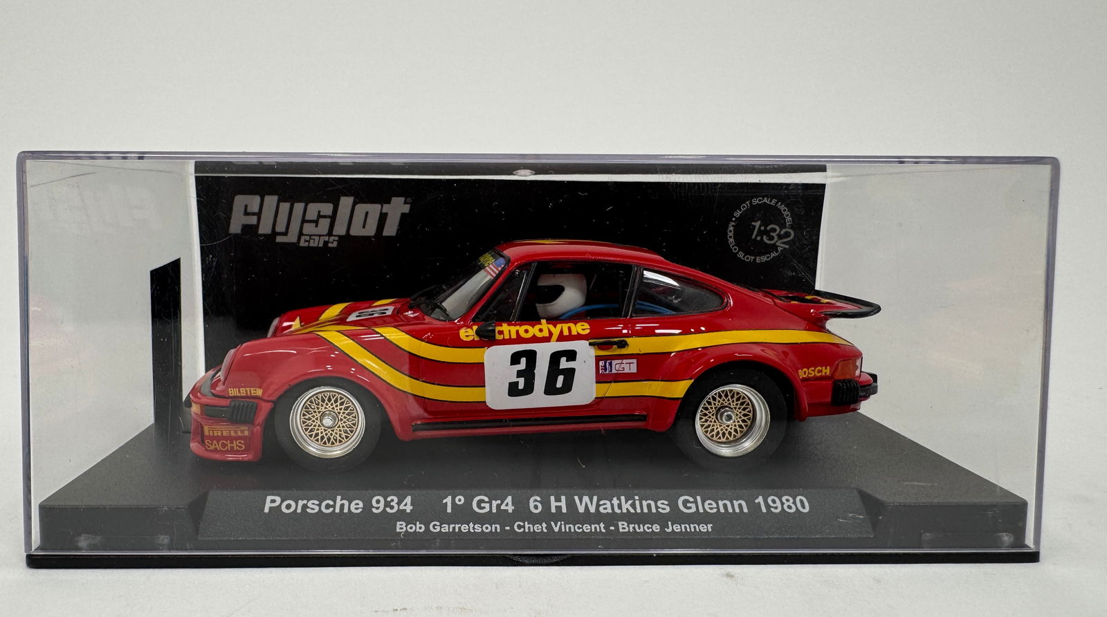 Flyslot Porsche 934 1° Gr4 Watkins Glen 1980 1/32 Scale Model (1 of 5)