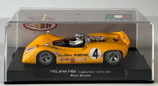Thunder Slot McLaren M6A Laguna Seca CanAm 1967 #4 1/32 Slot Car