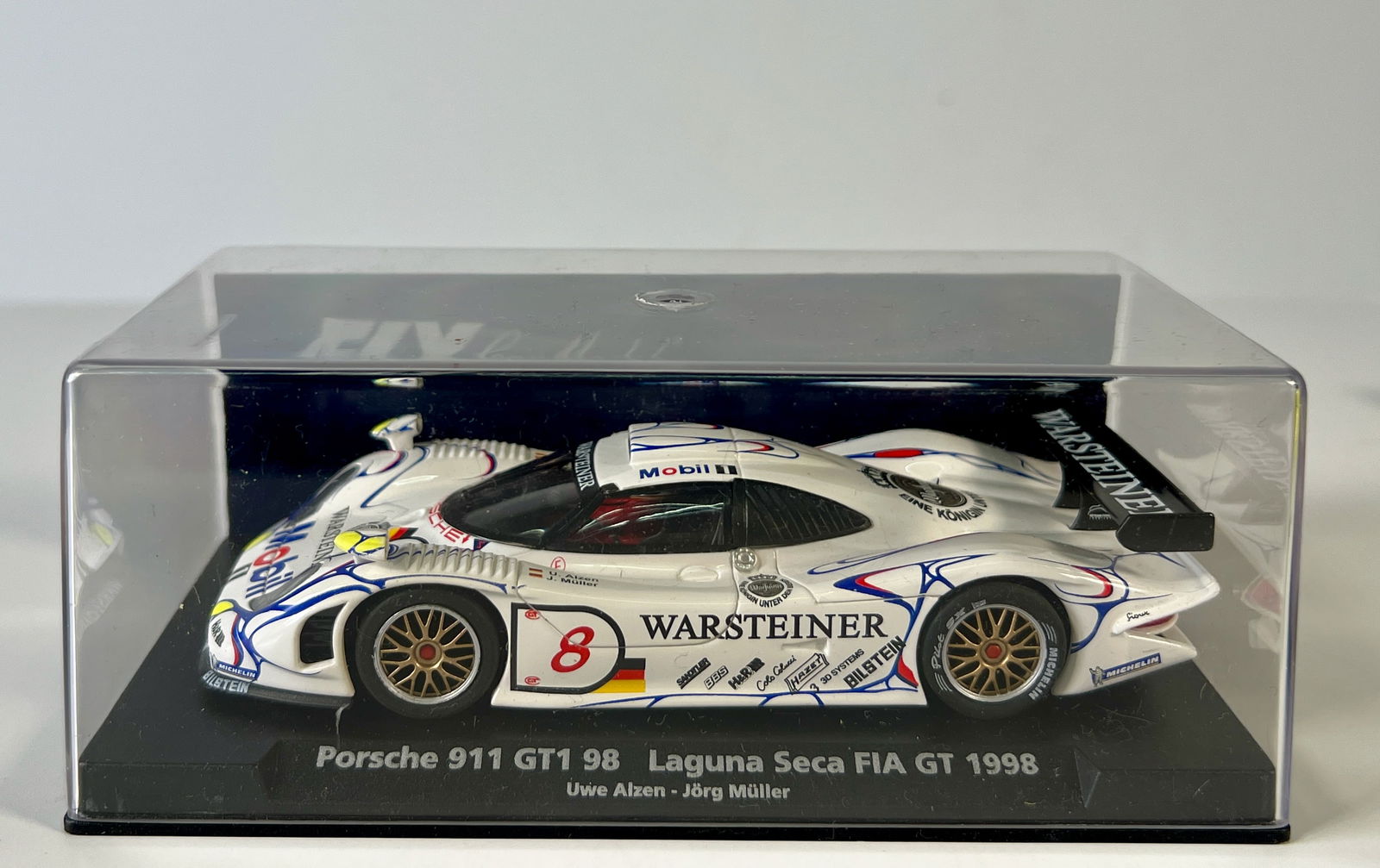 Fly Car Model Porsche 911 GT1 98 Laguna Seca FIA GT 1998 #8 1/32 Slot Car (1 of 5)