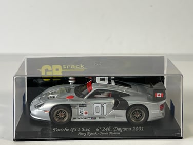 GB Track Porsche GT1 Evo 6th 24h Daytona 2001 #1 1/32 Slot Car