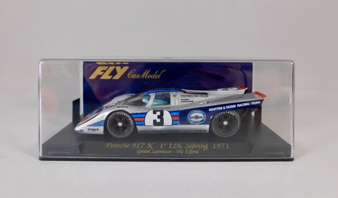 Fly Car Model Porsche 917K 1st 12h Sebring 1971 #3 1/32 Slot Car
