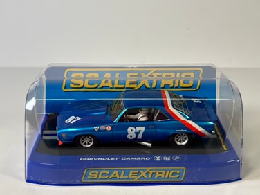 Scalextric Chevrolet Camaro 1969 #87 1/32 Slot Car