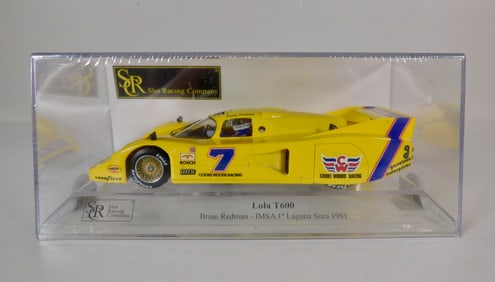 SCR Lola T600 Redman IMSA 1st Laguna Seca 1981 #7 1/32 Slot Car
