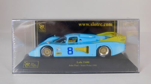 SCR Lola T600 John Paul - Sears Point 1981 #8 1/32 Slot Car