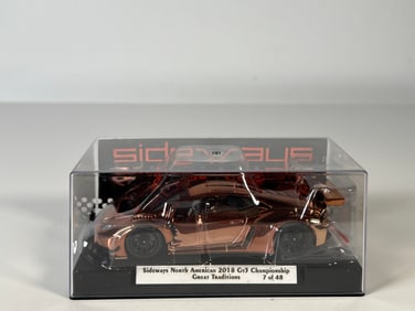 Sideways North America 2018 GT3 Championship Bronze Plating Great Traditions 1/32 Slot Car