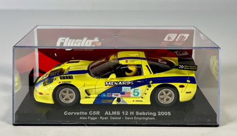 Fly Slot Corvette C5R ALMS 12 H Sebring 2005 #5 1/32 Slot Car