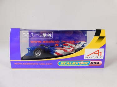 Scalextric USA A1 Grand Prix Team USA 1/32 Slot Car