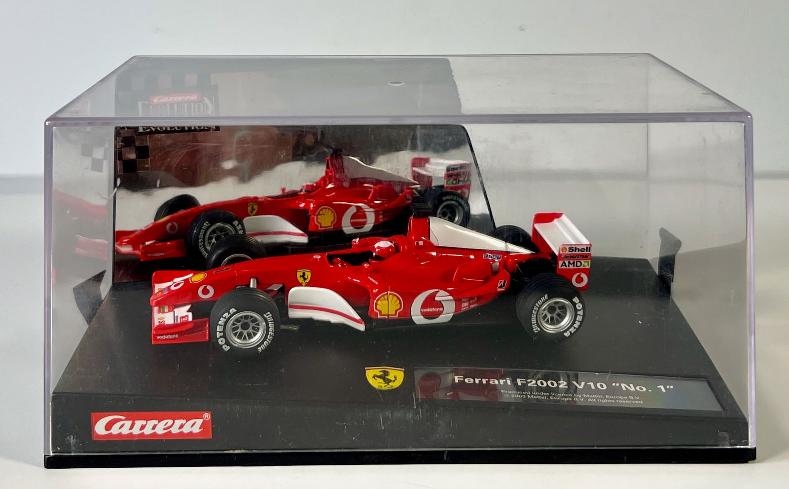 Carrera Evolution Ferrari F2002 #1 1/32 Slot Car (1 of 5)