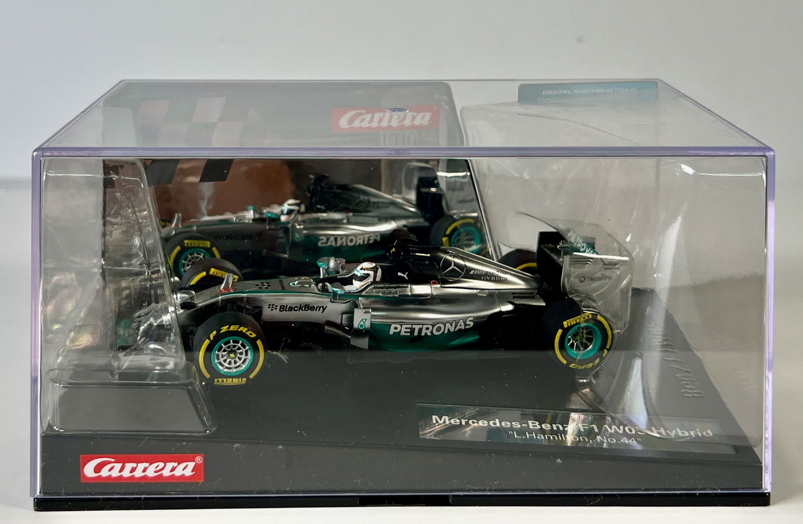 Carrera Evolution Mercedes-Benz F1 W05 Hybrid #44 1/32 Slot Car (1 of 5)