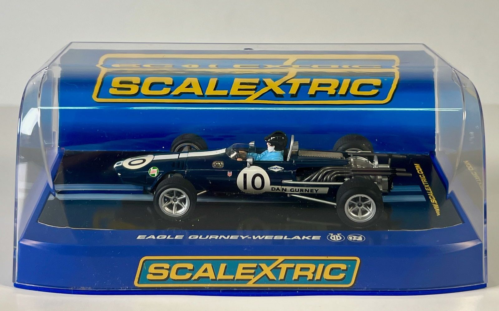 Scalextric Eagle Gurney-Weslake #10 1/32 Slot Car (1 of 5)
