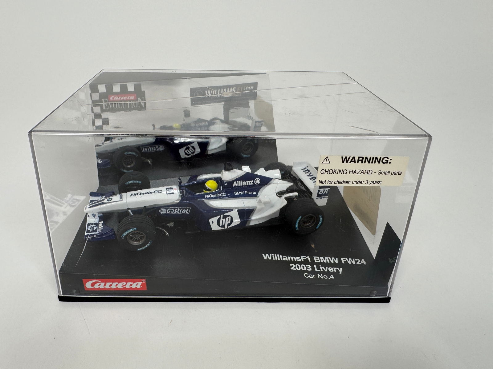 Carrera Williams F1 BMW FW24 #4 1/32 Slot Car (1 of 5)