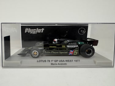 Flyslot Lotus 78 GP USA West 1977 1/32 Slot Car - Mario Andretti