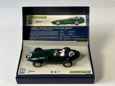 Scalextric Legends Vanwall VW1/56 #18 1/32 Slot Car