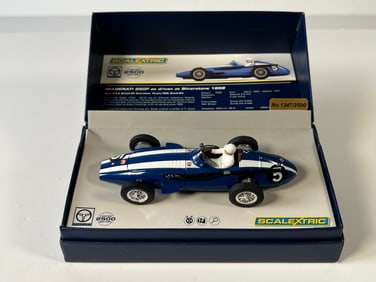 Scalextric Legends Maserati 250F Silverstone 1958 #5 1/32 Slot Car