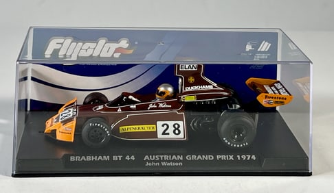 Flyslot Brabham BT44 Austrian Grand Prix 1974 #28 1/32 Slot Car
