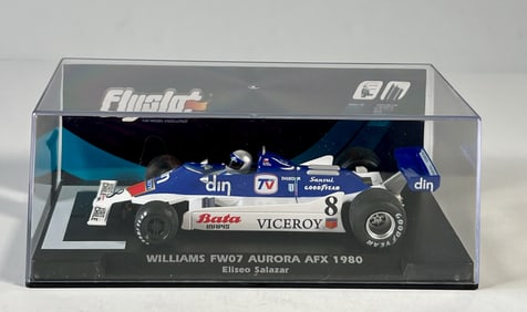 Flyslot Williams FW07 Aurora AFX 1980 #8 1/32 Slot Car