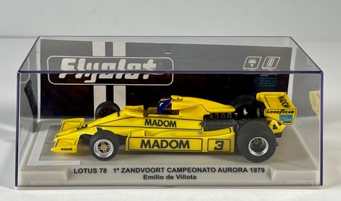 Flyslot Lotus 78 1st Zandvoort Campeonato Aurora 1979 #3 1/32 Slot Car
