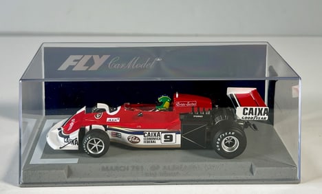 Fly Car Model March 761 GP Alemania 1977 #9 1/32 Slot Car