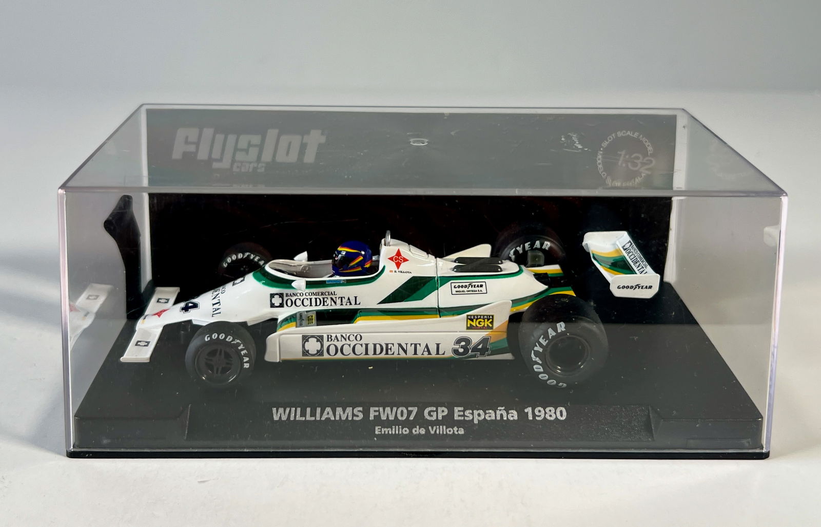 Flyslot Williams FW07 GP España 1980 #34 1/32 Slot Car (1 of 5)