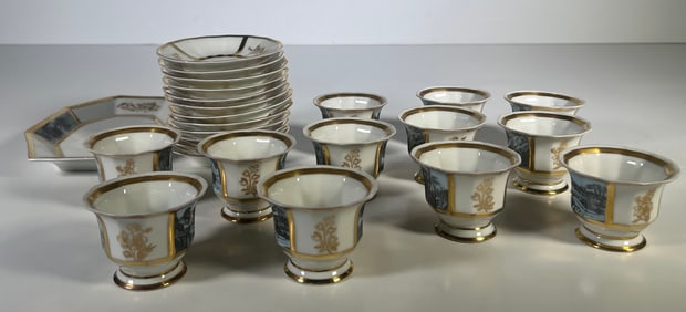 Avenir Limoges for Tiffany & Co. Demitasse Set