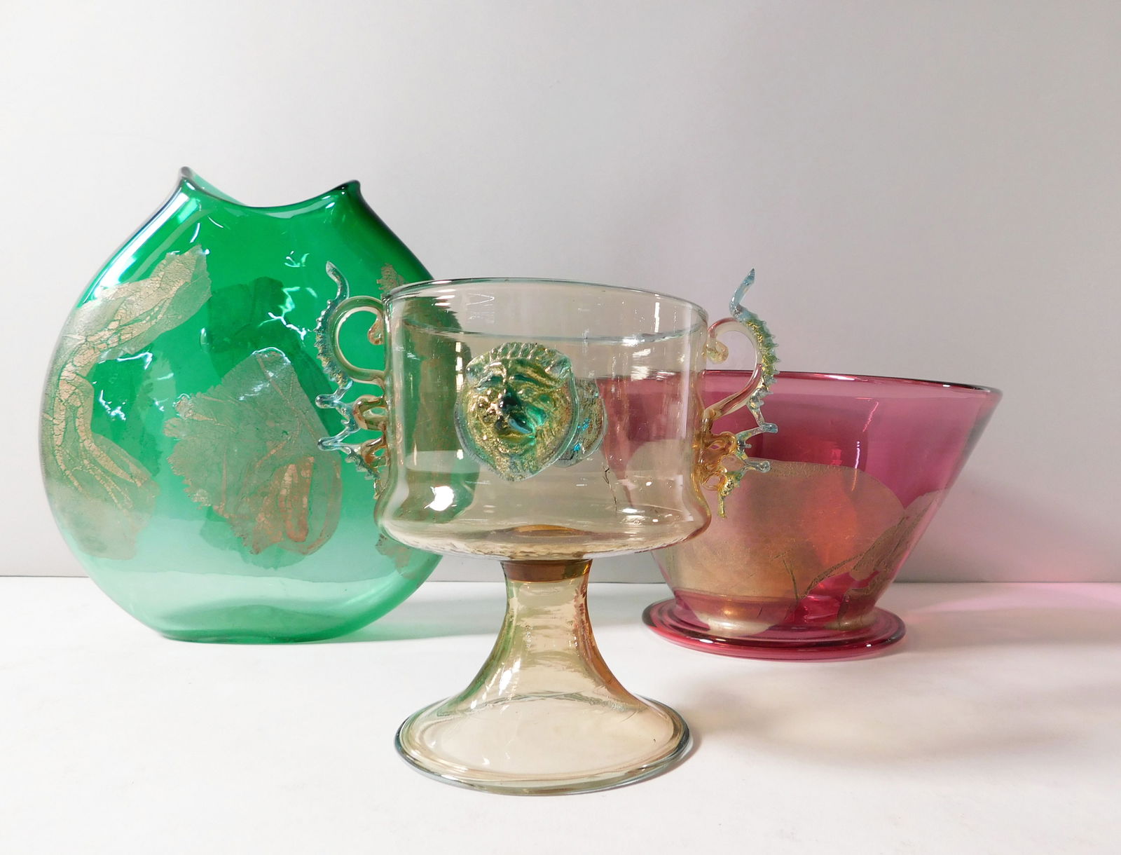 Three Blown Glass Vessels (1 of 7)