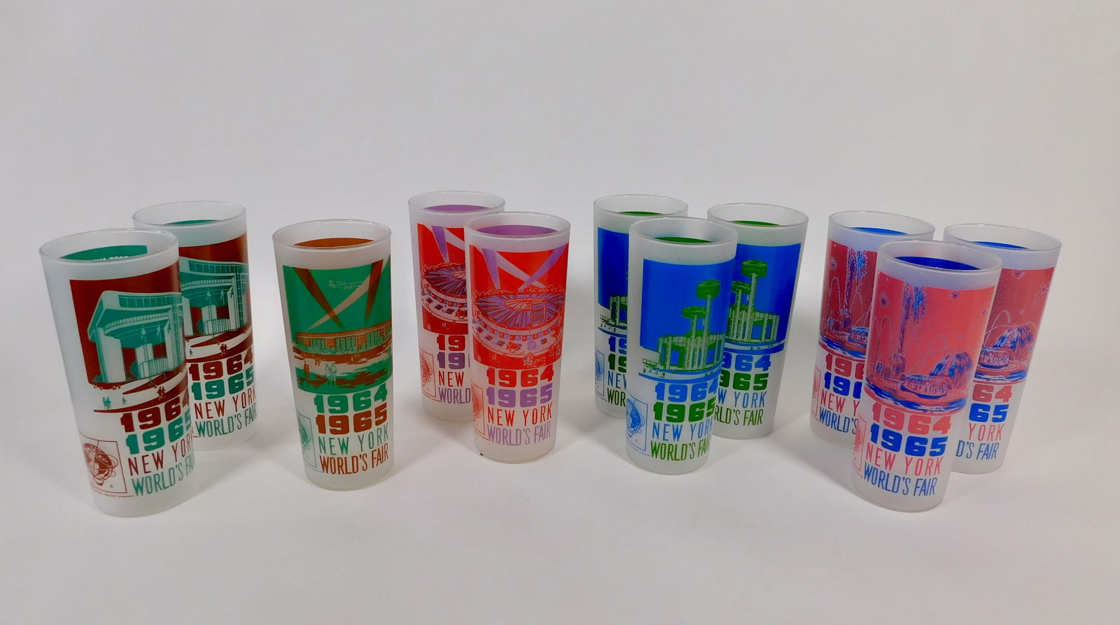 1964-65 New York World's Fair Glasses (11) (1 of 12)