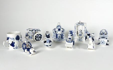 Collection of Nine Wilfred Gibson Studios Figurines