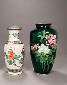 Two Japanese Decorative Vases