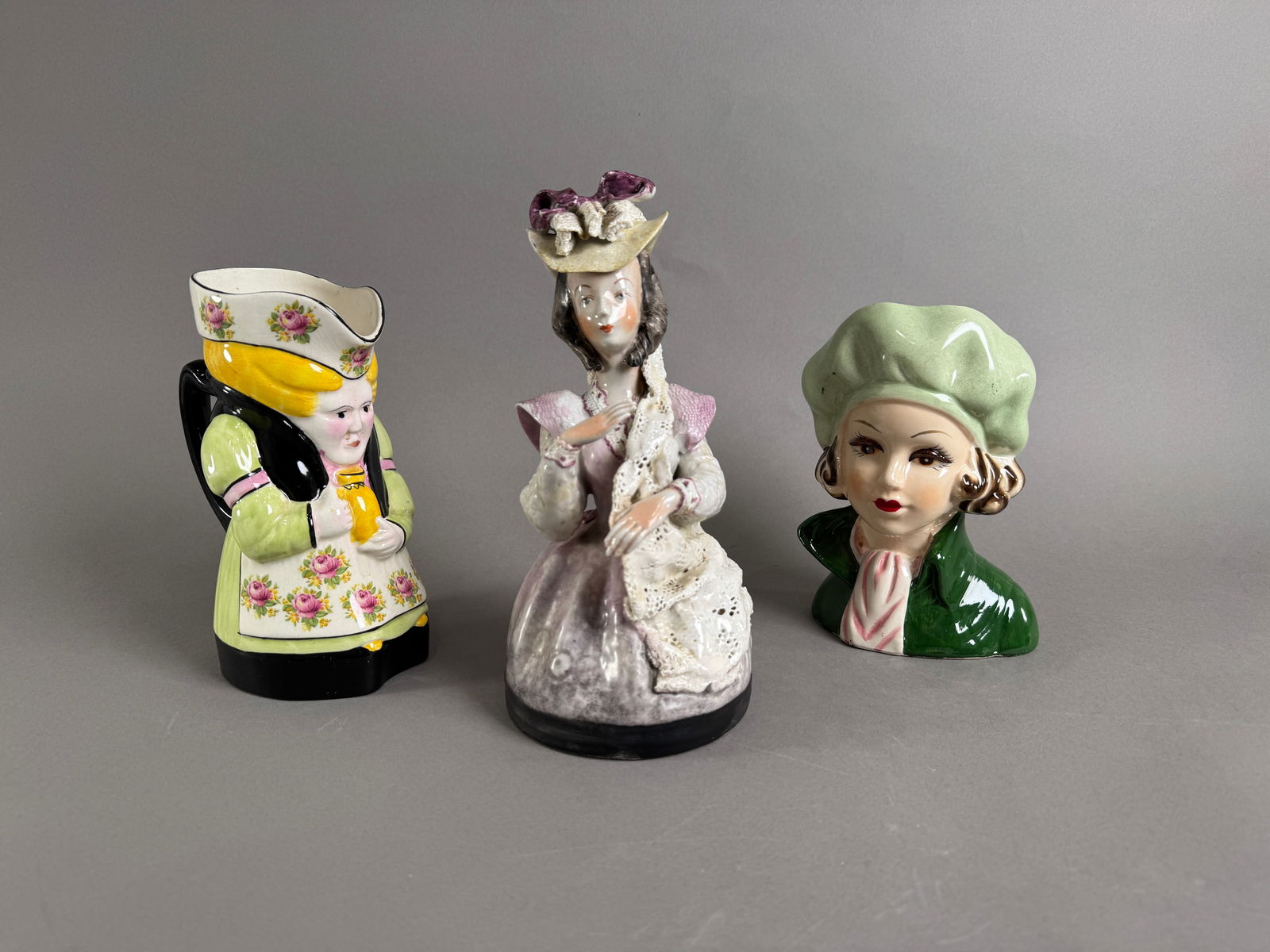 Three Ceramic Figural Pieces (1 of 11)