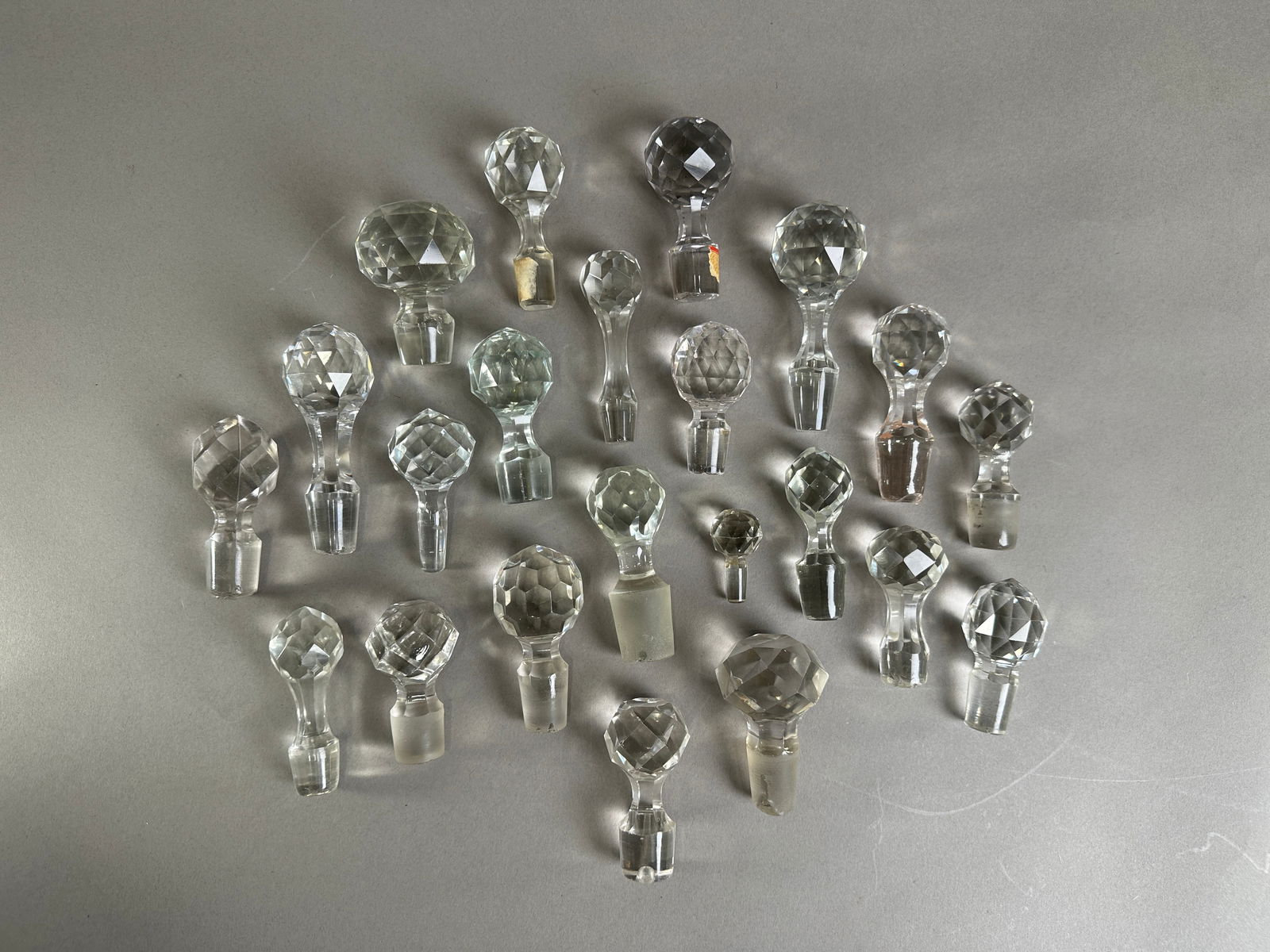 Collection of Crystal Decanter Stoppers (1 of 6)