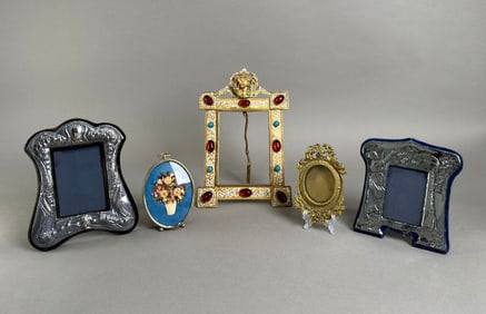 Collection of Five Decorative Picture Frames