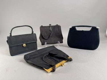 Group of Four Vintage Handbags