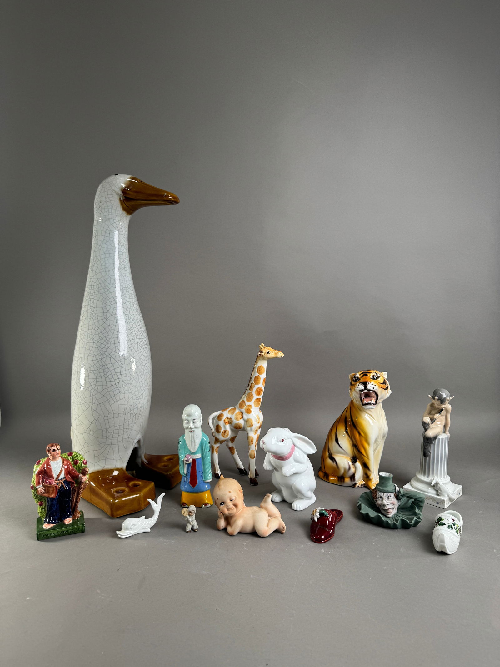 Vintage Ceramic Figural Coin Banks and Figurines (1 of 20)