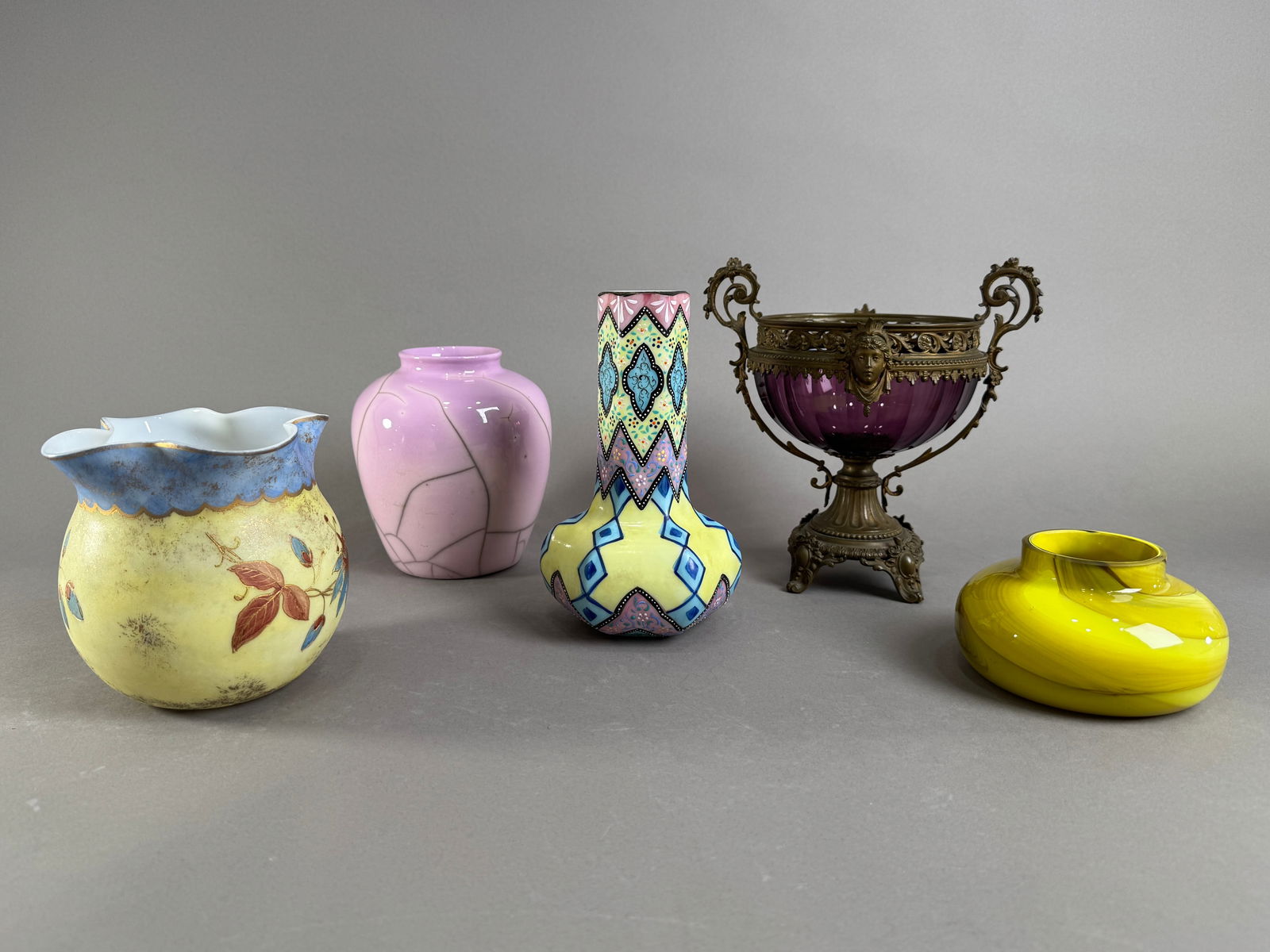 Group of Five Decorative Vases (1 of 14)